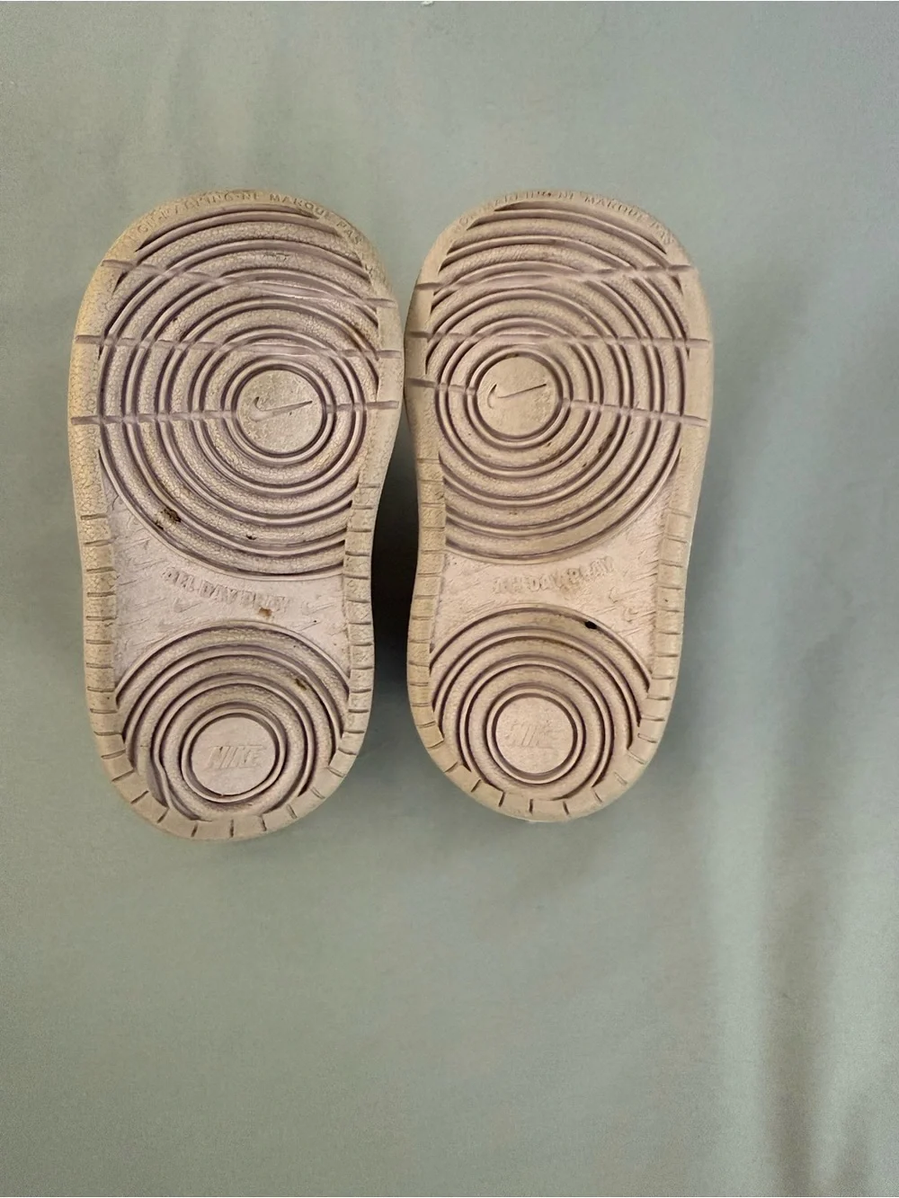 2 Pair Toddler Sneakers-Nike and Athletic Works - Velcro Strap size 4